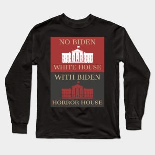 No Biden Long Sleeve T-Shirt